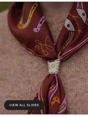 Jenni Earle Cotton Voile Bandana Giddy Up- Lightweight Scarf
